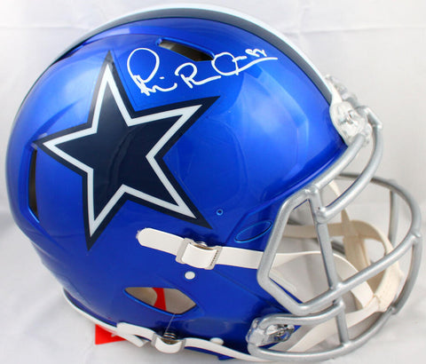 Michael Irvin Signed Cowboys F/S Flash Speed Authentic Helmet-Beckett W Hologram