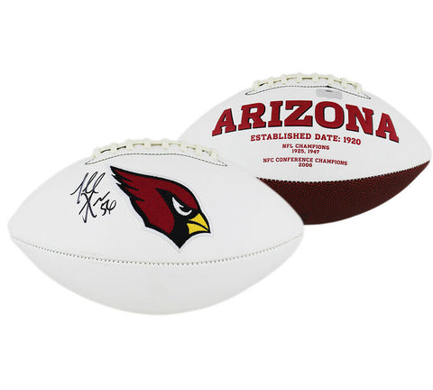 Terrell Suggs Signed Arizona Cardinals Embroidered NFL Football