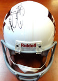 Johnny Manziel Autographed Texas A&M Helmet 12 Heisman 1/50 Panini Holo PA28304