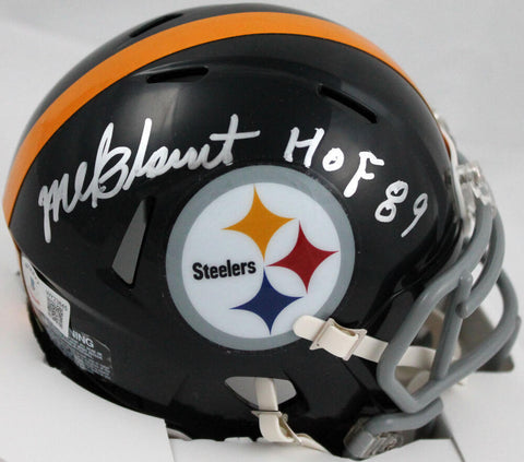 Mel Blount Autographed Steelers 63-76 Speed Mini Helmet with HOF-Beckett W Holo