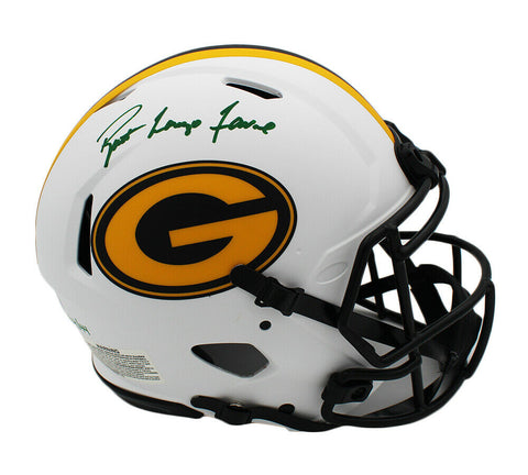 Brett Favre Signed Green Bay Packers Speed Authentic Lunar Helmet- LE 4 of 44