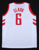 Earl Clark Signed Houston Rockets Jersey (Savage Sports COA) 2009 1st Rd Drft Pk