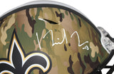 Michael Thomas Signed New Orleans Saints Authentic Camo Helmet BAS 36268