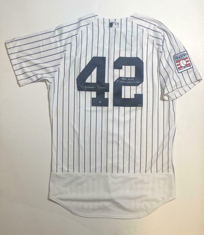 MARIANO RIVERA Autographed "HOF 2019" Authentic Jersey STEINER LE 42