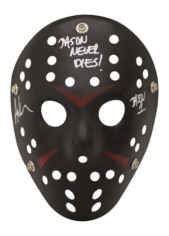 Ari Lehman Autographed/Signed Friday The 13th Black Mask Jason Beckett 36383