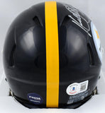 Kordell Stewart Signed Pittsburgh Steelers Speed Mini Helmet- Beckett W Hologram