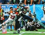 DK Metcalf Autographed Seattle Seahawks 8x10 v. Bengals FP Photo-Beckett W Holo