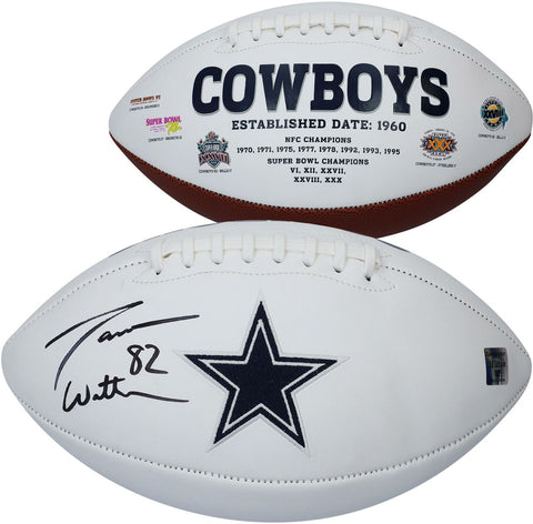 Jason Witten Dallas Cowboys Autographed Wilson White Panel Football