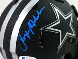 Roger Staubach Signed Dallas Cowboys Eclipse Mini Helmet - Beckett W Auth *Blue