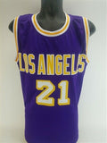 Michael Cooper Signed Lakers Jersey (JSA COA) Los Angeles Guard 1978-1990