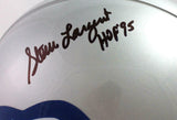 Steve Largent Signed Seahawks F/S 83-01 TB Authentic Helmet w/HOF-Beckett W Auth