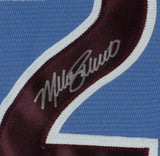 Mike Schmidt Signed Framed Phillies Blue Majestic Coolbase Baseball Jersey JSA