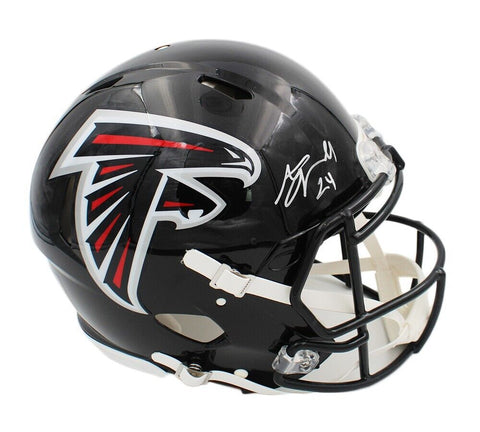 A.J. Terrell Signed Atlanta Falcons Throwback Speed Authentic 2003-2019 Helmet