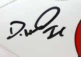 J.Koramoah/Denzel Ward Autographed Cleveland Browns Logo Football-Beckett W Holo
