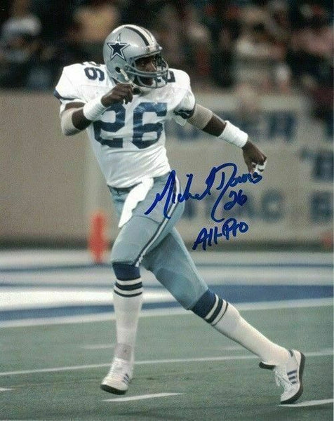 Michael Downs Autographed/Signed Dallas Cowboys 8x10 Photo 10042