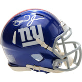 Daniel Jones signed Giants Speed Mini Helmet Rookie Autograph Fanatics COA