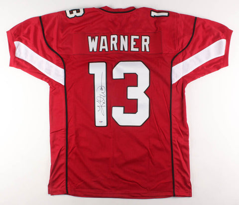 Kurt Warner Signed Arizona Cardinals Jersey PSA COA Super Bowl XLIII Quarterback