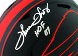 Thurman Thomas Signed Buffalo Bills F/S Eclipse Speed Helmet - JSA W *Silver