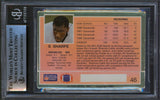 Broncos Shannon Sharpe Signed 1990 Action Packed Rookie Update #46 Card BAS Slab