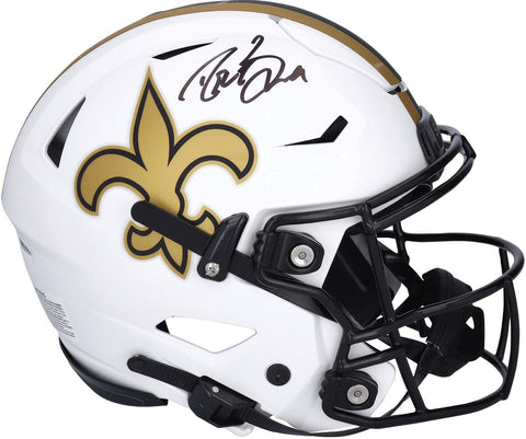 Drew Brees New Orleans Saints Signed Alternate Lunar Eclipse Auth. Helmet
