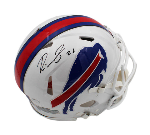 Devin Singletary Signed Buffalo Bills Speed Authentic NFL Helmet