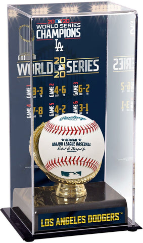 Los Angeles Dodgers 2020 World Series Champs Display Case with Image - Fanatics