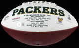 Quay Walker Signed Green Bay Packers Logo Football (Beckett) 2022 1st Round Pick