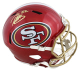 49ers Patrick Willis Authentic Signed Flash Full Size Speed Rep Helmet BAS Wit