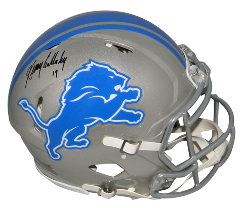 KENNY GOLLADAY SIGNED DETROIT LIONS FULL SIZE SPEED AUTHENTIC HELMET JSA