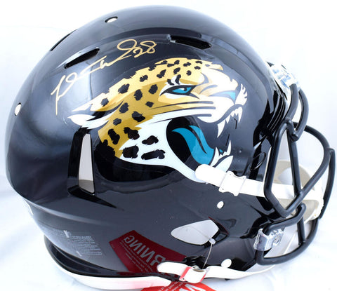 Fred Taylor Autographed Jaguars F/S Speed Authentic Helmet-Beckett W Hologram
