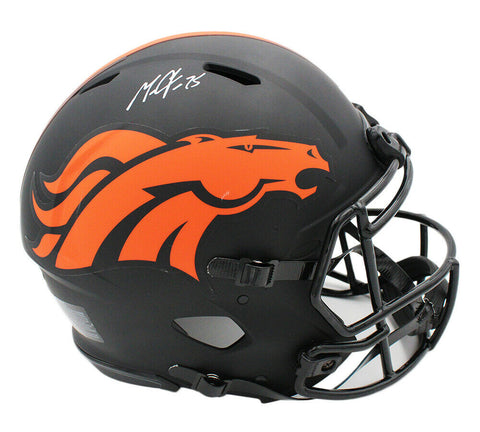 Melvin Gordon Signed Denver Broncos Speed Authentic Eclipse NFL Helmet