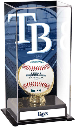 Tampa Bay Rays Sublimated Display Case with Image