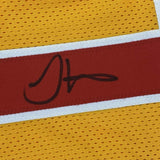 Framed Autographed/Signed Tyreek Hill 33x42 Kansas City Yellow Jersey JSA COA