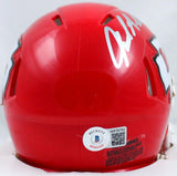 Jared Allen Autographed Kansas City Chiefs Speed Mini Helmet-Beckett W Hologram