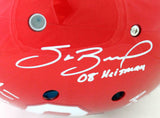 Oklahoma Heisman Winners Signed Schutt Authentic Helmet w/Insc - Beckett Witness