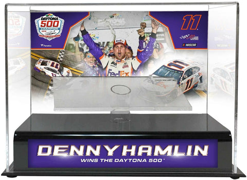Denny Hamlin 2019 Daytona 500 Champion 1:24 Die Cast Case with Sublimated Plate