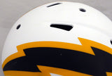 Justin Herbert Autographed Chargers Lunar Eclipse Full Size Helmet Mark Beckett