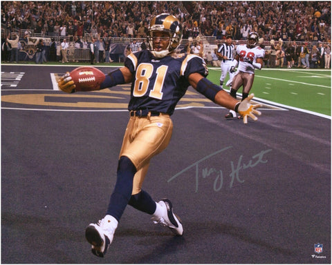 Torry Holt St. Louis Rams Signed 16x20 Touchdown Catch Photo