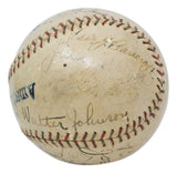 Babe Ruth +12 Others 1926 Baseball Legends Signed AL Baseball w/Case BAS LOA