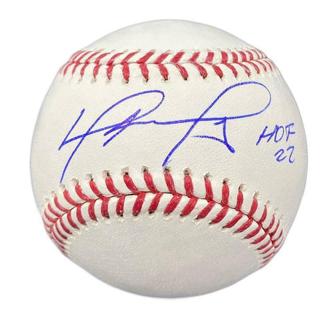 DAVID ORTIZ Autographed "HOF 22" Boston Red Sox Official MLB Baseball FANATICS