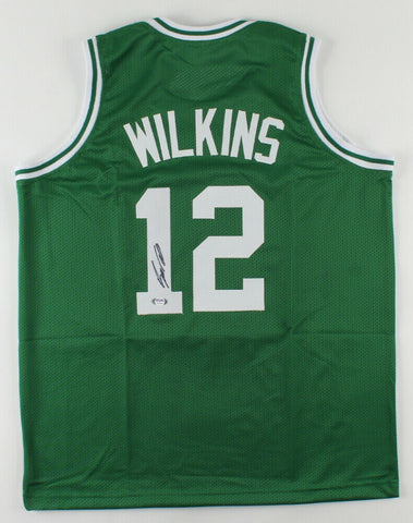 Dominique Wilkins Signed Boston Celtics Jersey (PSA COA) 1982 1st Round Draft Pk