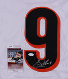 Carson Palmer Signed Cincinnati Bengals Jersey (JSA COA) 3xPro Bowl Q.B.
