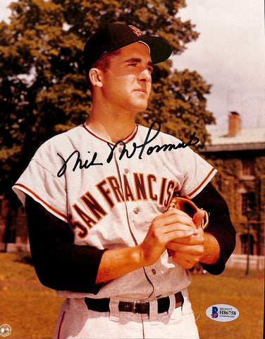 Giants Mike McCormick Authentic Signed 8x10 Photo Autographed BAS