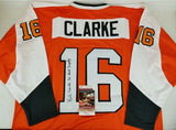 Bobby Clarke "3x Hart Trophy" Signed Philadelphia Flyers Jersey (JSA COA)