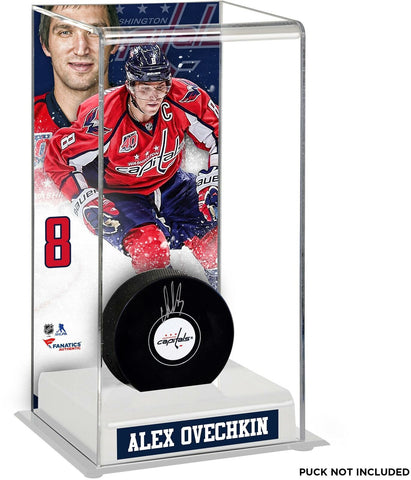 Alex Ovechkin Washington Capitals Deluxe Tall Hockey Puck Case - Fanatics