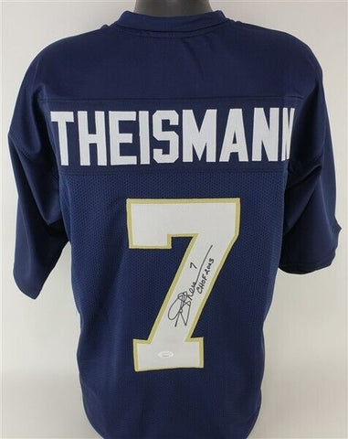 Joe Theismann "CHOF 2003" Signed Notre Dame Fighting Irish Jersey (JSA COA) Q.B.