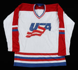 Mike Richter Signed Team USA Jersey (Steiner) 1994 Stanley Cup Champ Goaltender