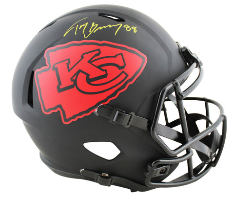 Chiefs Tony Gonzalez Signed Eclipse Full Size Speed Rep Helmet BAS Witnessed