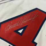 Autographed/Signed HOWIE KENDRICK Washington White Baseball Jersey JSA COA Auto