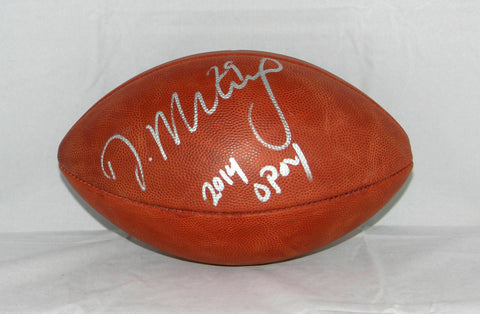 DeMarco Murray Autographed NFL Authentic Football- JSA Auth *Silver
